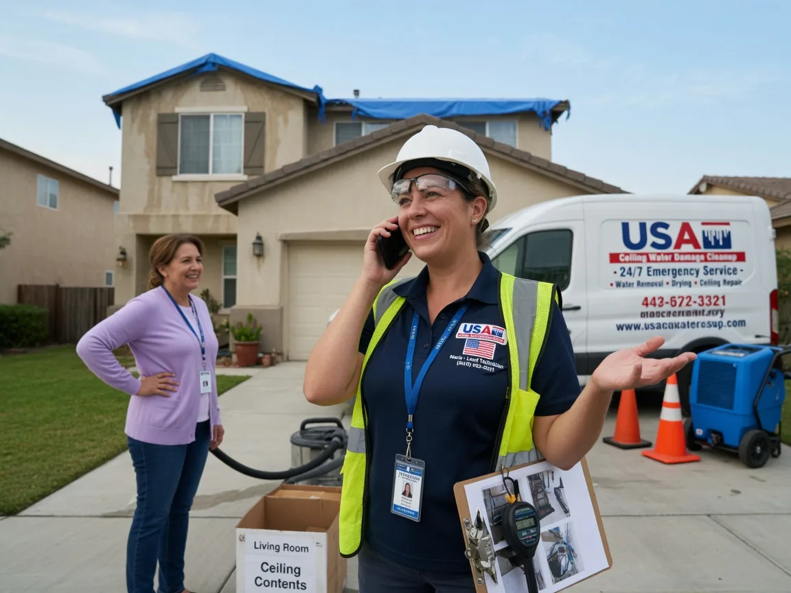 Ceiling Water Damage Restoration Henrietta, TX FAQs